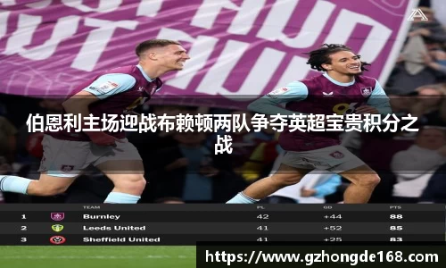 伯恩利主场迎战布赖顿两队争夺英超宝贵积分之战